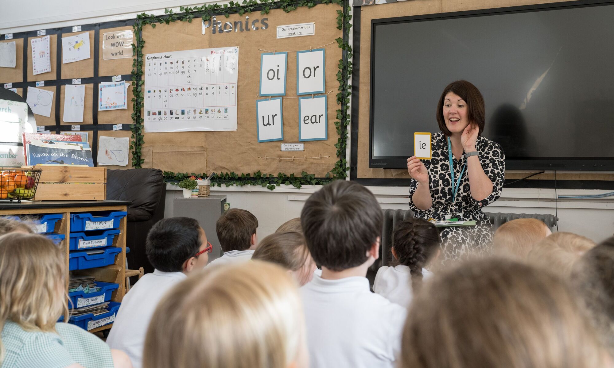 Willow Tree Community Primary Pupils in Phonics